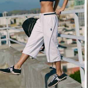 Free People perforated cropped pants